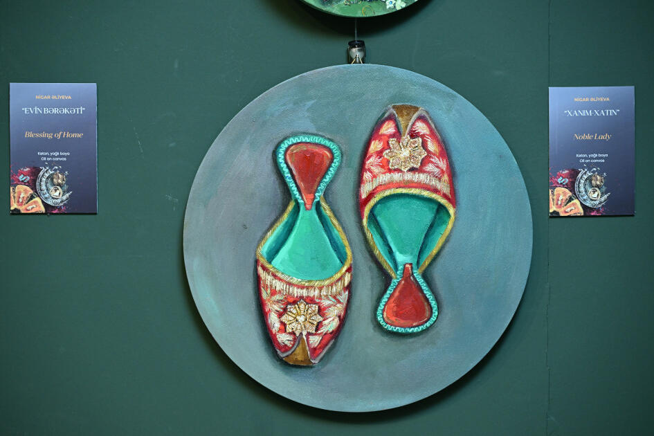 Milli Xalça Muzeyində Nigar Əliyevanın sərgisi açılıb