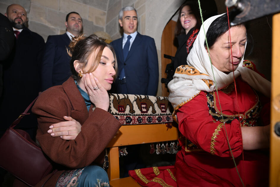 Buxara karvansarasının əsaslı bərpa və konservasiya işlərindən sonra açılışı olub