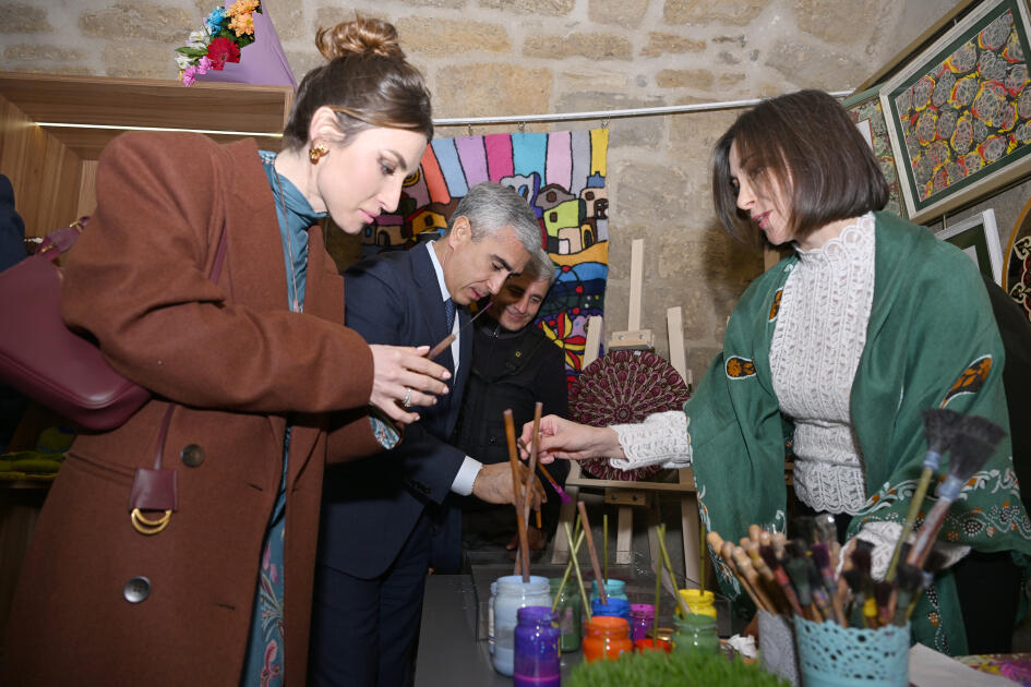 Buxara karvansarasının əsaslı bərpa və konservasiya işlərindən sonra açılışı olub