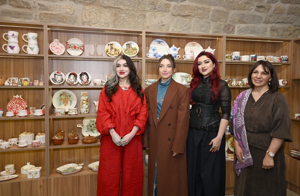 Buxara karvansarasının əsaslı bərpa və konservasiya işlərindən sonra açılışı olub