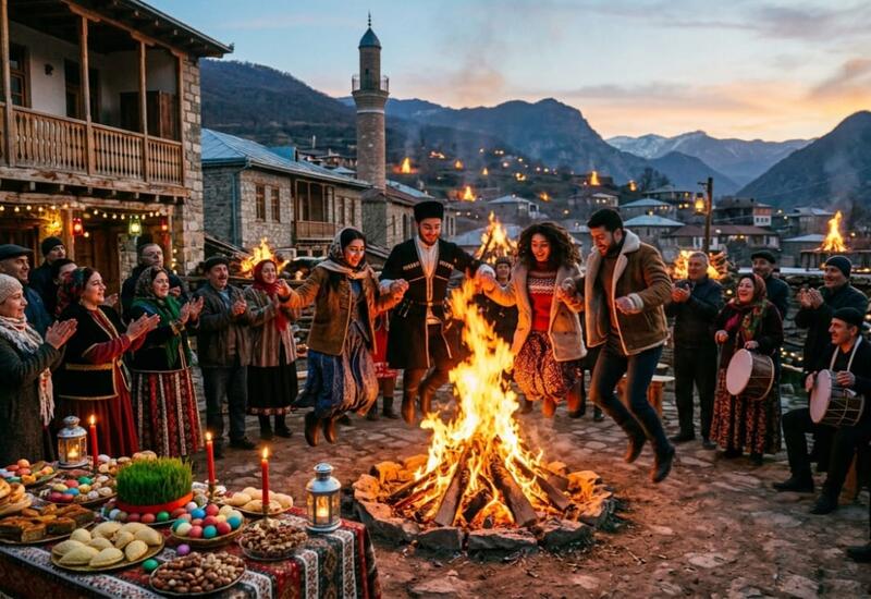 "Илахыр чершенбеси" в Азербайджане