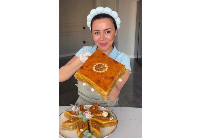 А вы видели такую большую пахлаву?