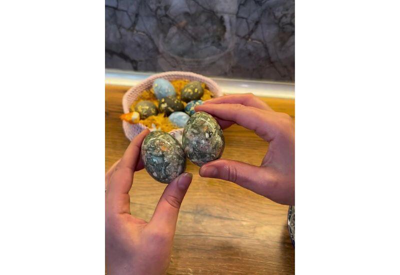 Креативные яйца к празднику Новруз