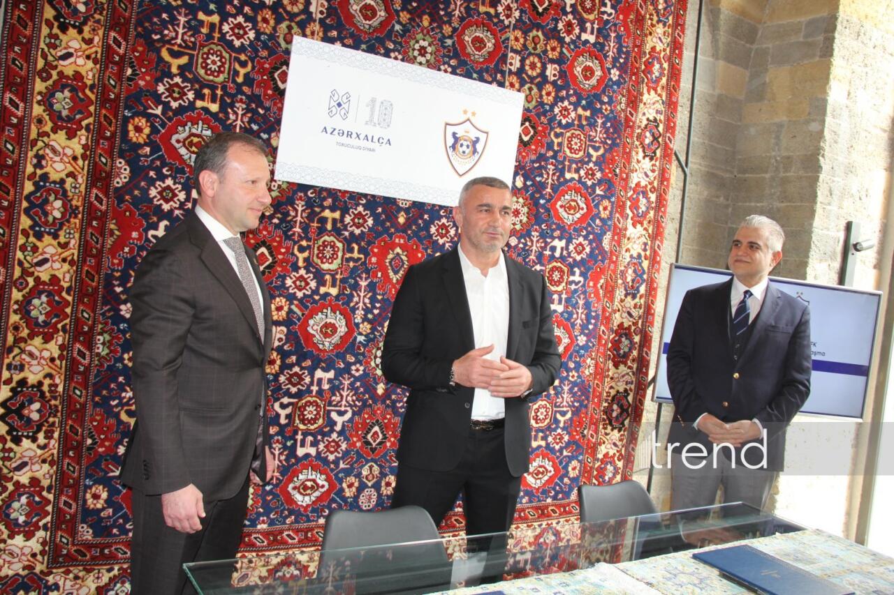 "Карабах" и "Азерхалча" подписали меморандум о сотрудничестве – будут созданы новые ковровые дизайны