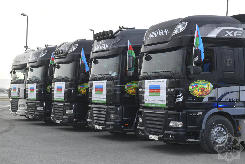 По поручению Президента Ильхама Алиева в Иран направлена гуманитарная помощь