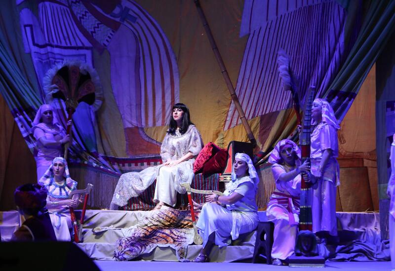 Фидан Гаджиева в образе дочери фараона Египта - Амнерис: любовь, ревность, отчаяние