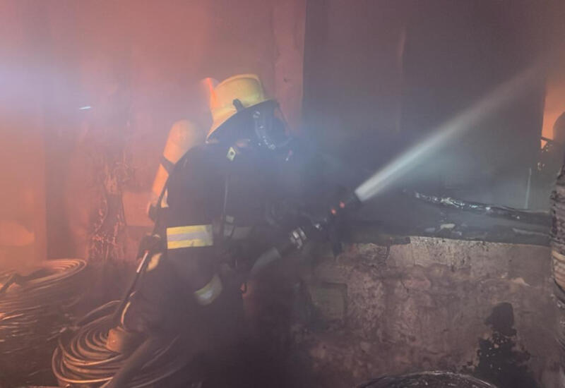 Пожар в доме известного азербайджанского блогера