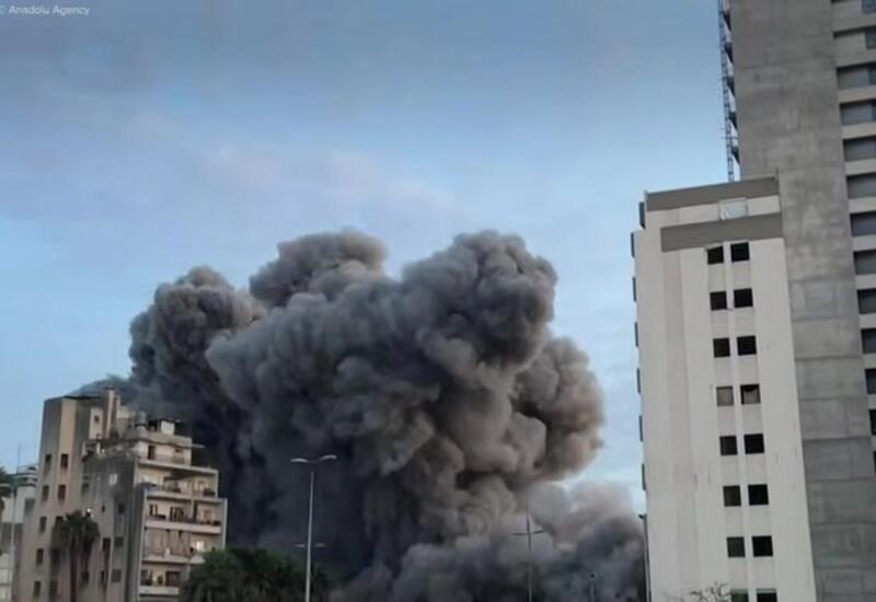 Удар ВВС Израиля по центру Бейрута