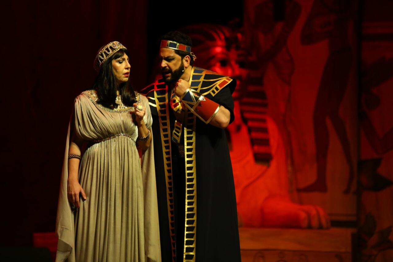 Фидан Гаджиева в образе дочери фараона Египта - Амнерис: любовь, ревность, отчаяние