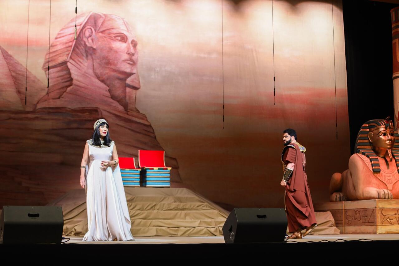 Фидан Гаджиева в образе дочери фараона Египта - Амнерис: любовь, ревность, отчаяние