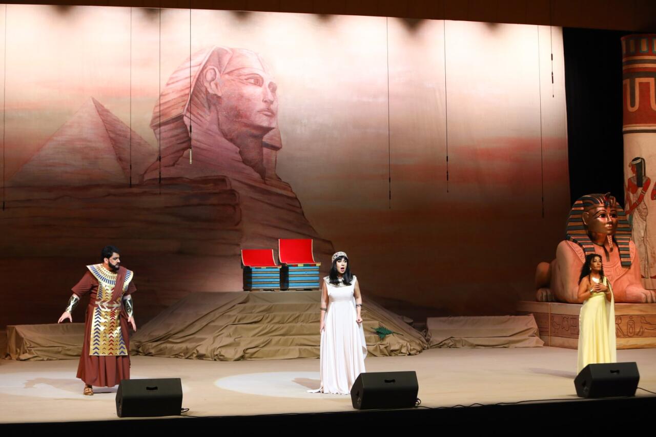 Фидан Гаджиева в образе дочери фараона Египта - Амнерис: любовь, ревность, отчаяние