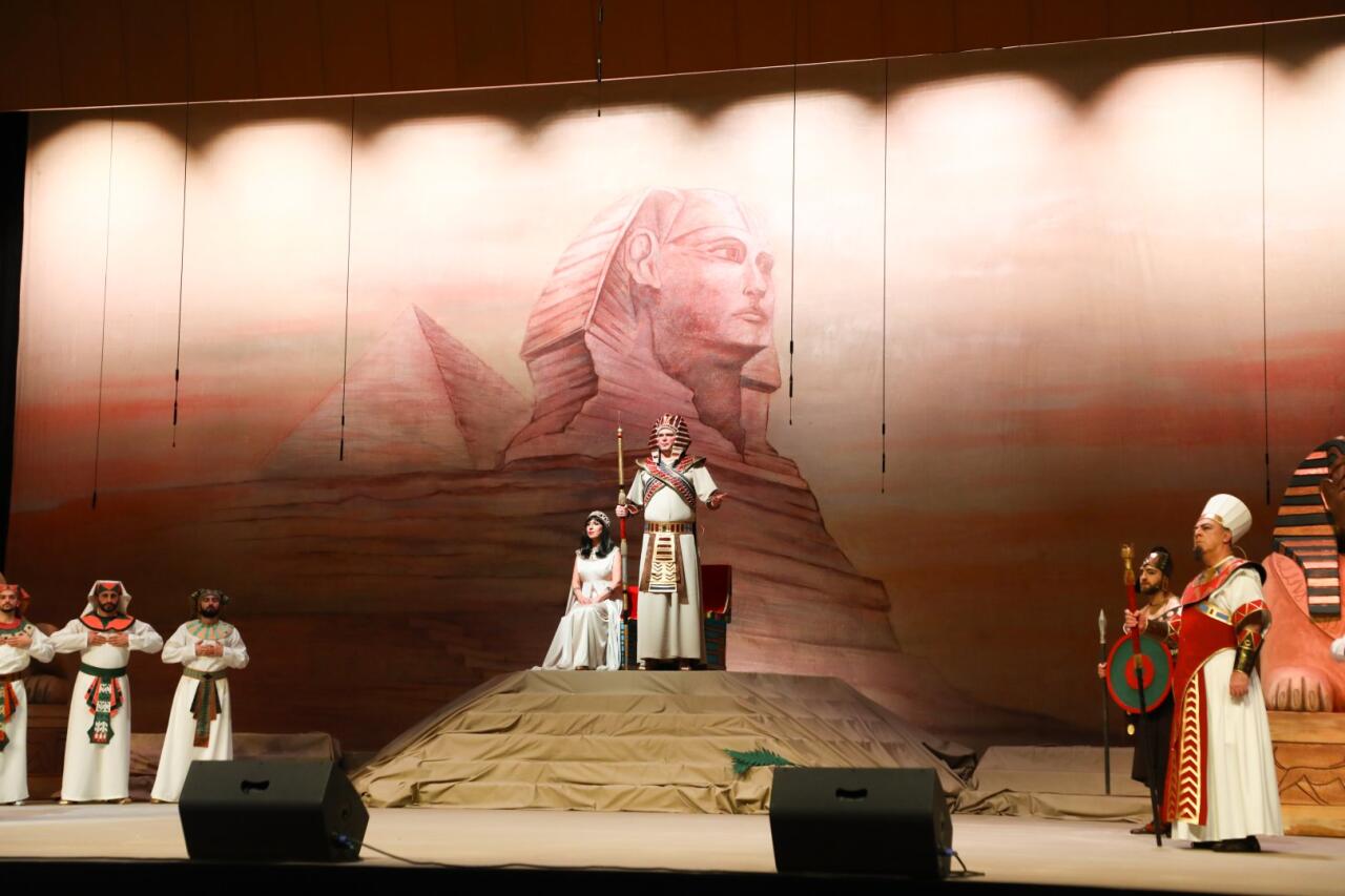 Фидан Гаджиева в образе дочери фараона Египта - Амнерис: любовь, ревность, отчаяние