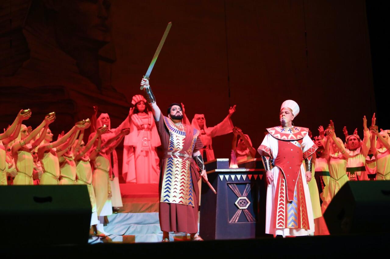 Фидан Гаджиева в образе дочери фараона Египта - Амнерис: любовь, ревность, отчаяние