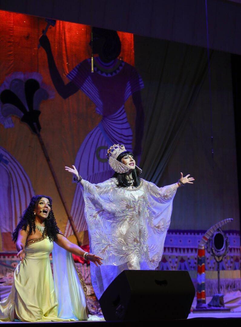 Фидан Гаджиева в образе дочери фараона Египта - Амнерис: любовь, ревность, отчаяние