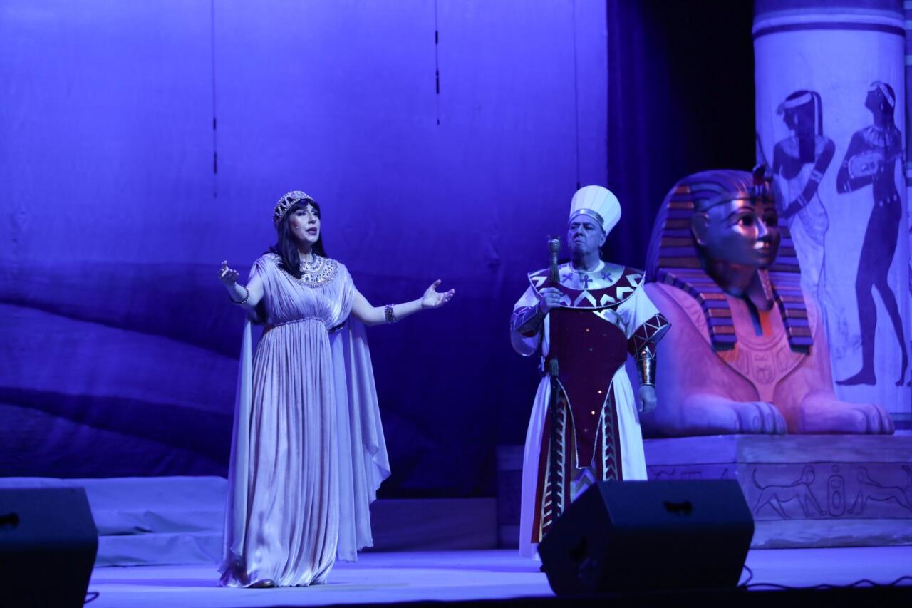 Фидан Гаджиева в образе дочери фараона Египта - Амнерис: любовь, ревность, отчаяние