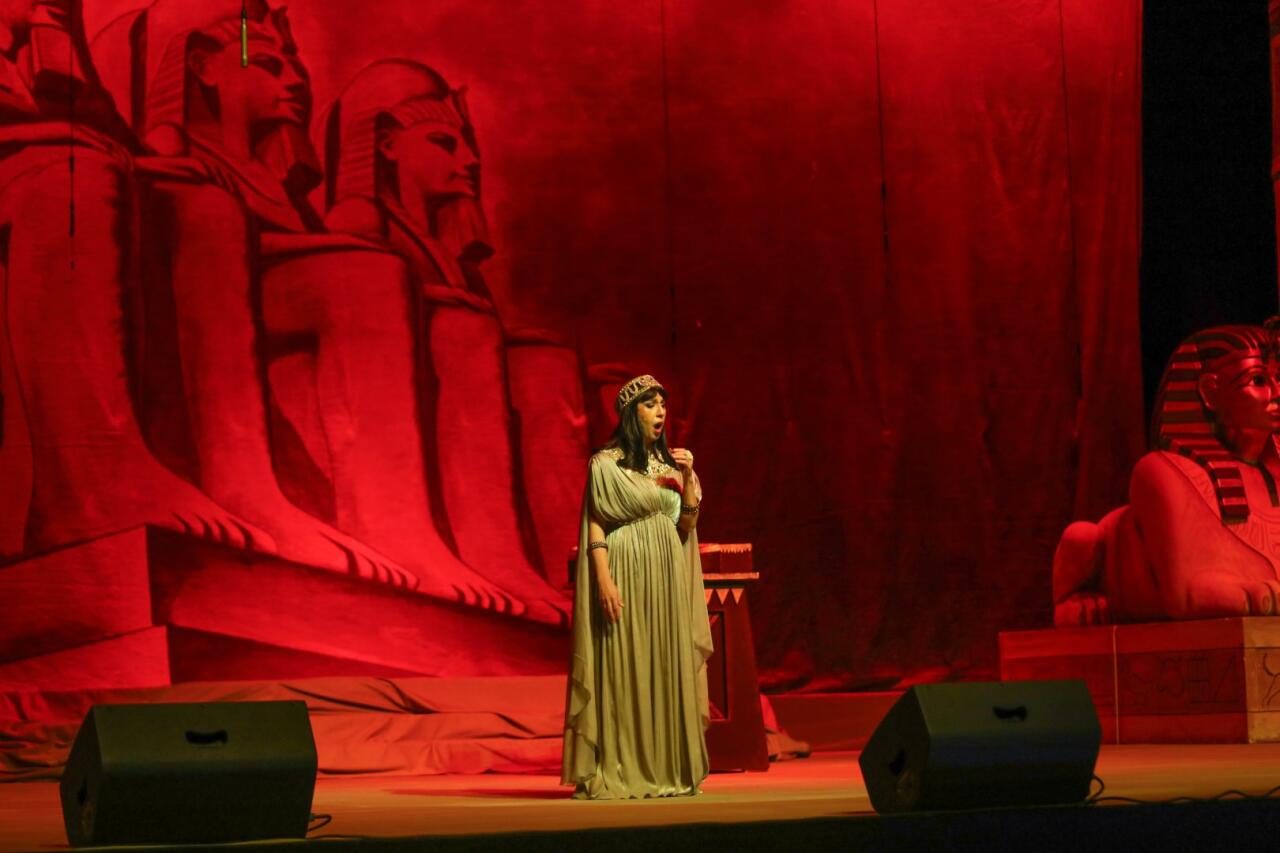 Фидан Гаджиева в образе дочери фараона Египта - Амнерис: любовь, ревность, отчаяние