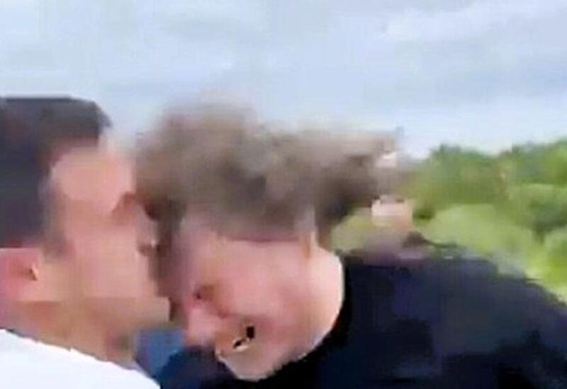 Аргентинскому политику сломали нос перед камерой