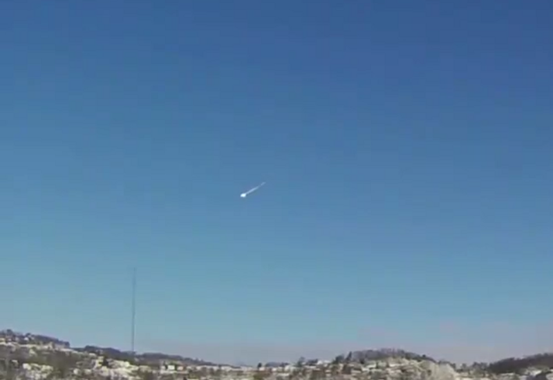 Метеор весом в 7 тонн пронесся в небе над США