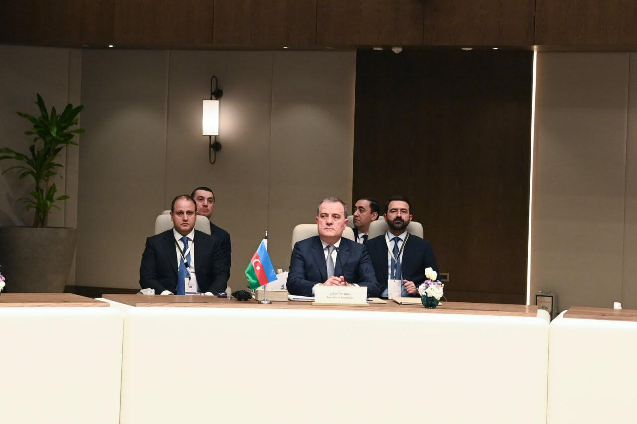 Джейхун Байрамов рассказал о дроновой атаке на Нахчыван на встрече министров в Эр-Рияде