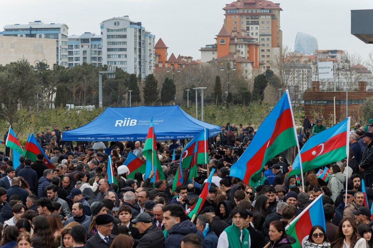 В Баку организовали грандиозный праздник Новруз
