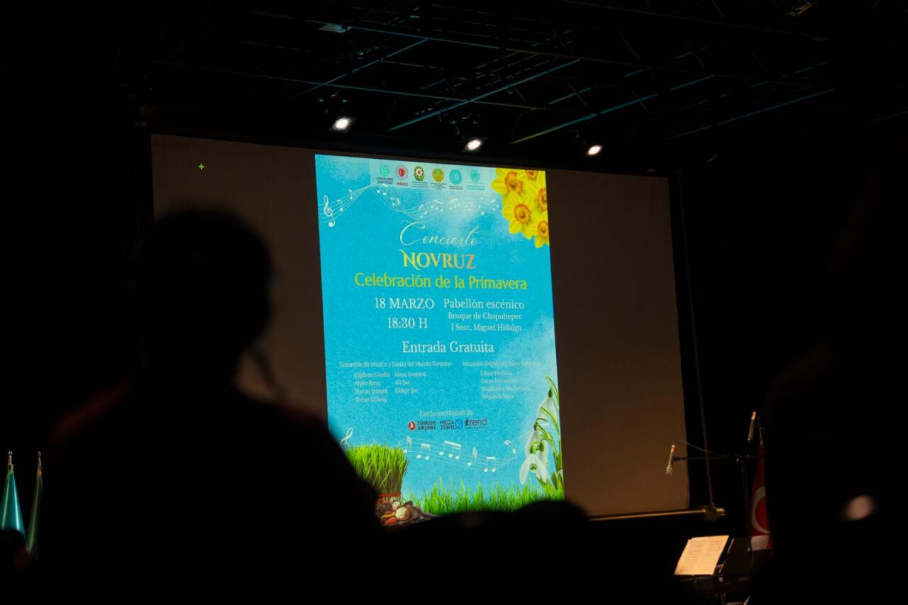В городе Мехико состоялся торжественный концерт, посвященный празднику Новруз