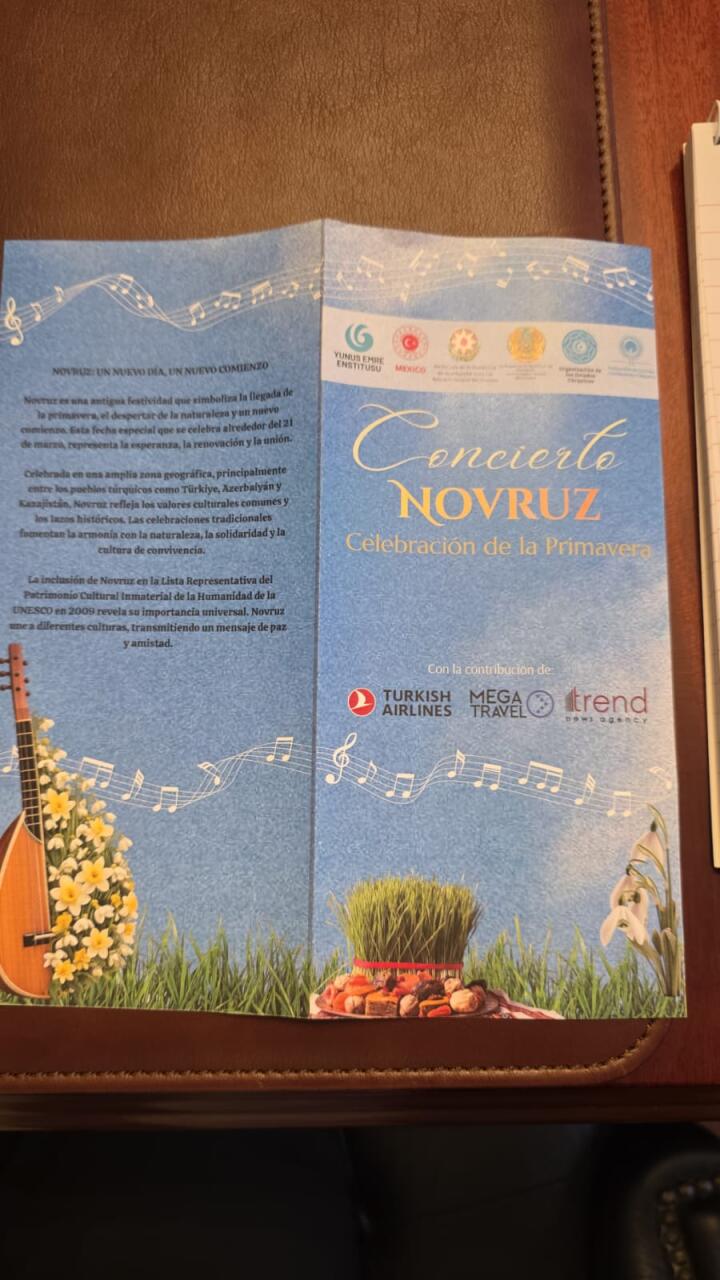 Mexiko şəhərində Novruz bayramına həsr edilmiş təntənəli konsert təşkil edilib