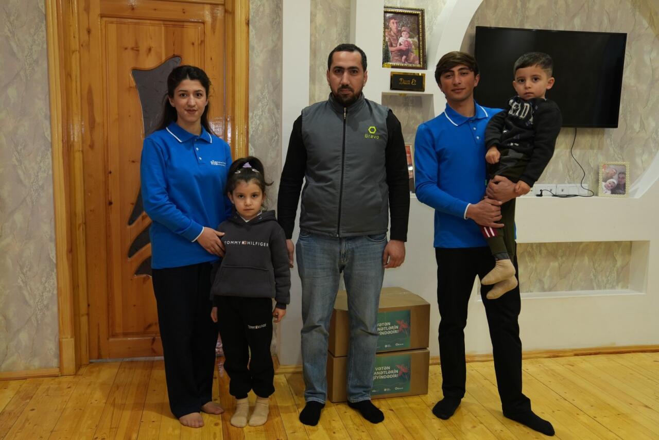 “PAŞA Holding” Novruz və Ramazan Bayramları münasibətilə şəhid övladlarına bayram sovqatları çatdırır
