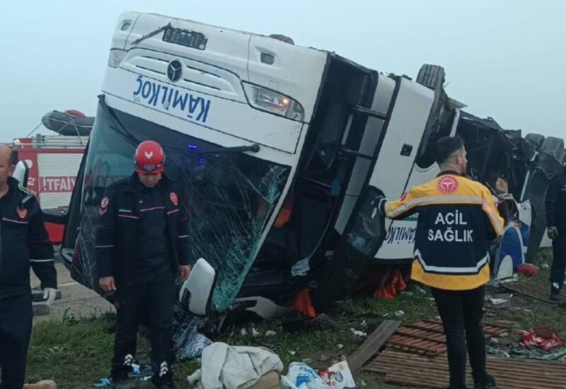 Türkiyədə avtobus qəzası