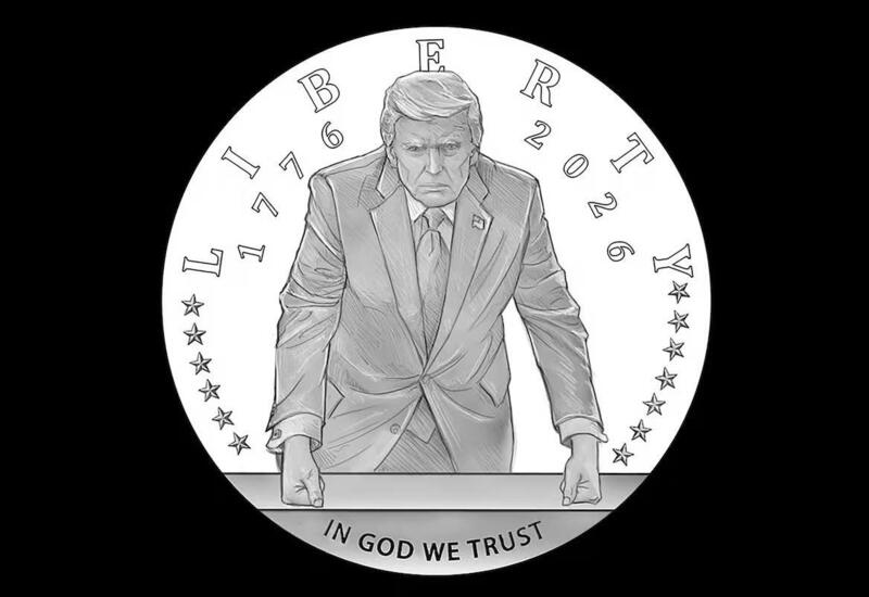 В США появится монета с изображением Трампа