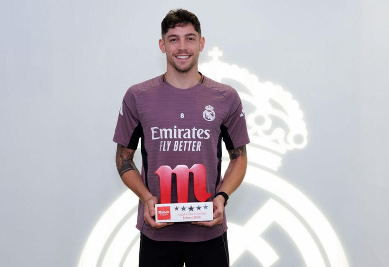 Вальверде признан лучшим игроком февраля в мадридском "Реале"