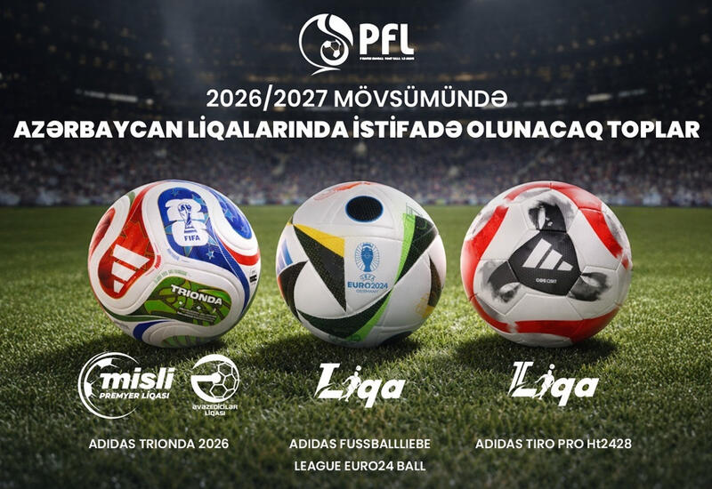 В Премьер-лиге Азербайджана будут использоваться мячи ЧМ-2026