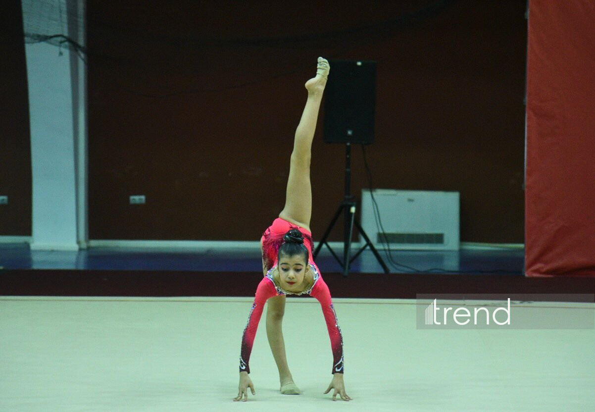 В Абшеронском Олимпийском спортивном комплексе прошло Открытое региональное первенство по художественной гимнастике