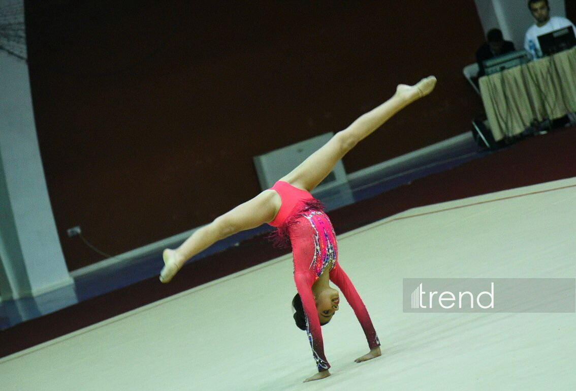 В Абшеронском Олимпийском спортивном комплексе прошло Открытое региональное первенство по художественной гимнастике