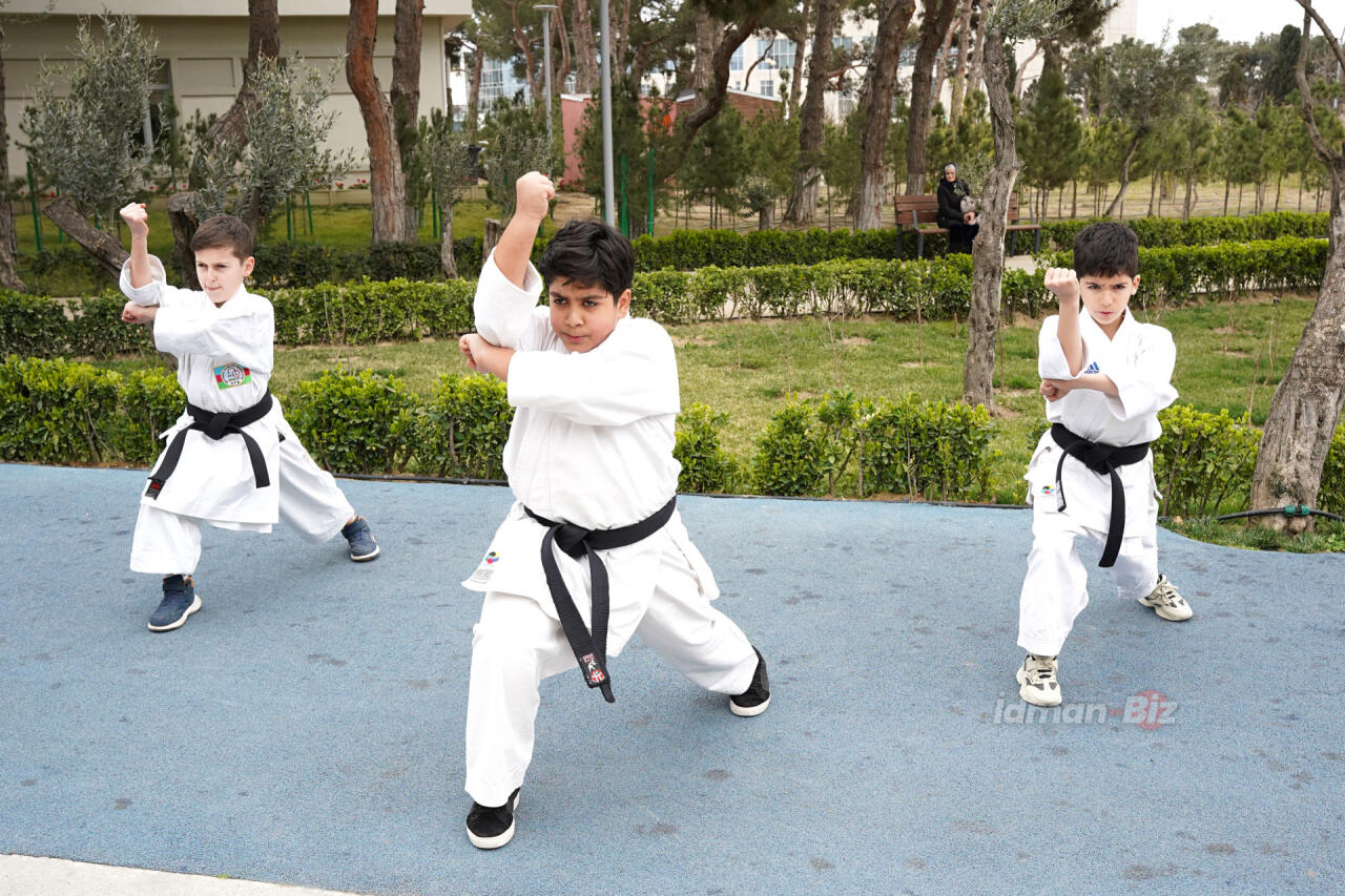 Спортсмены выступили на празднике Новруза