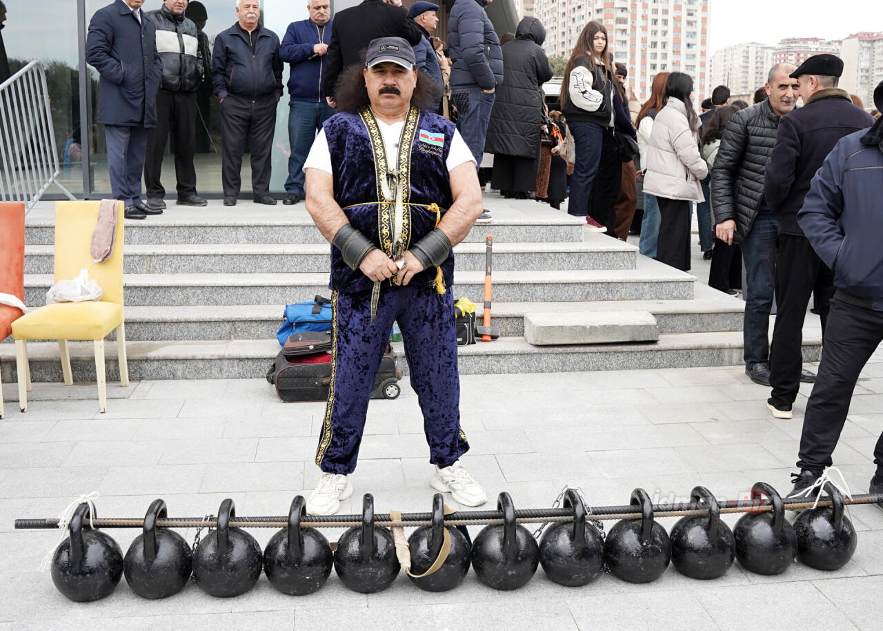 Спортсмены выступили на празднике Новруза