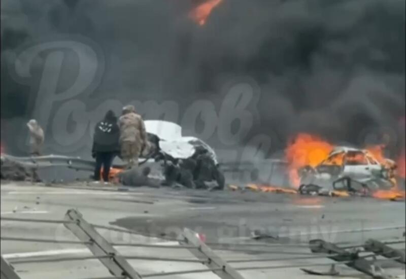 Страшное огненное ДТП в России