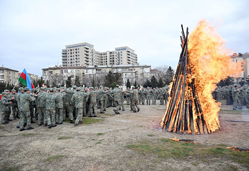 В Азербайджанской армии торжественно отмечены праздники Новруз и Рамазан