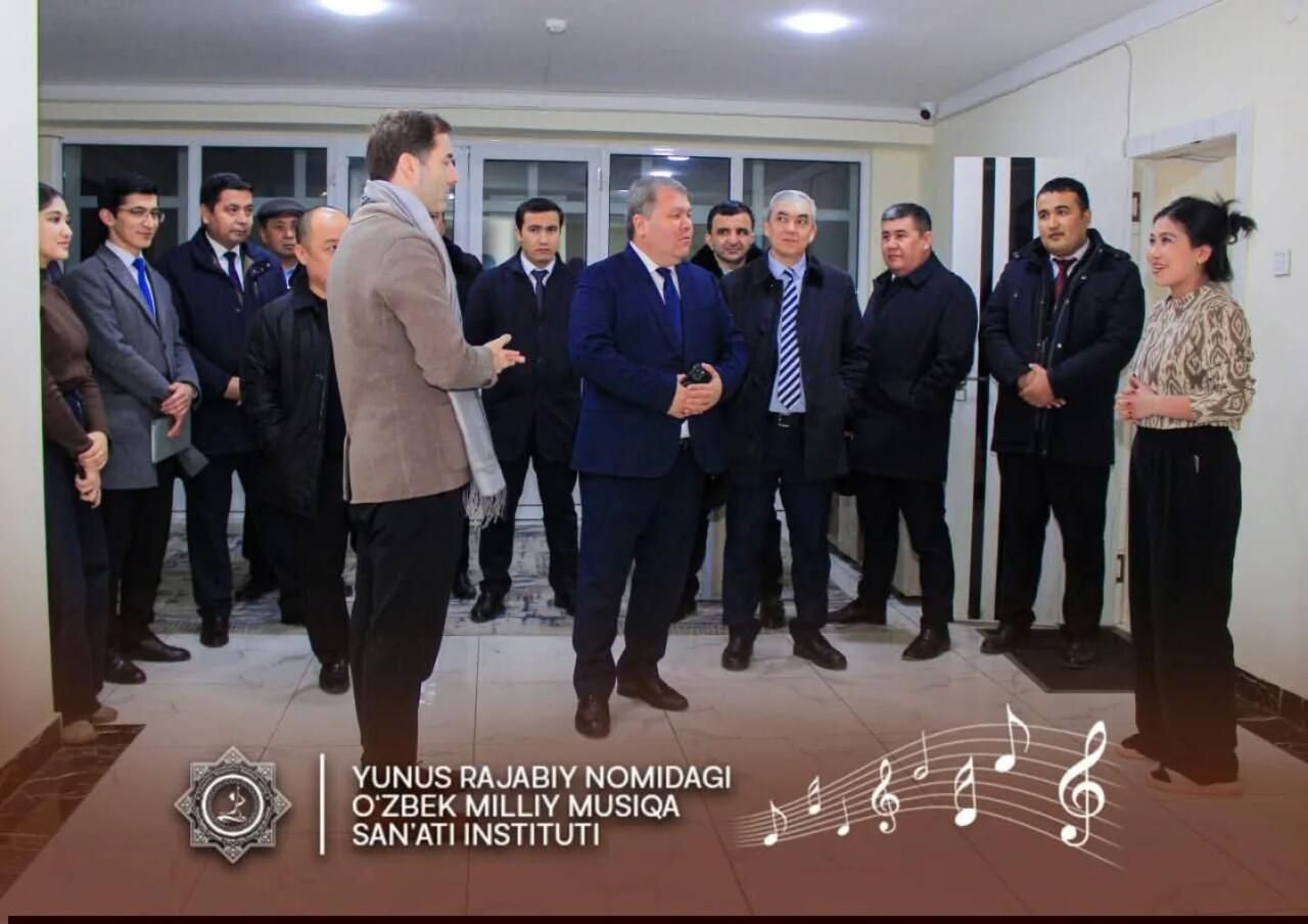 Сахиб Пашазаде выступил на узбекском телевидении и провел мастер-класс в Ташкенте