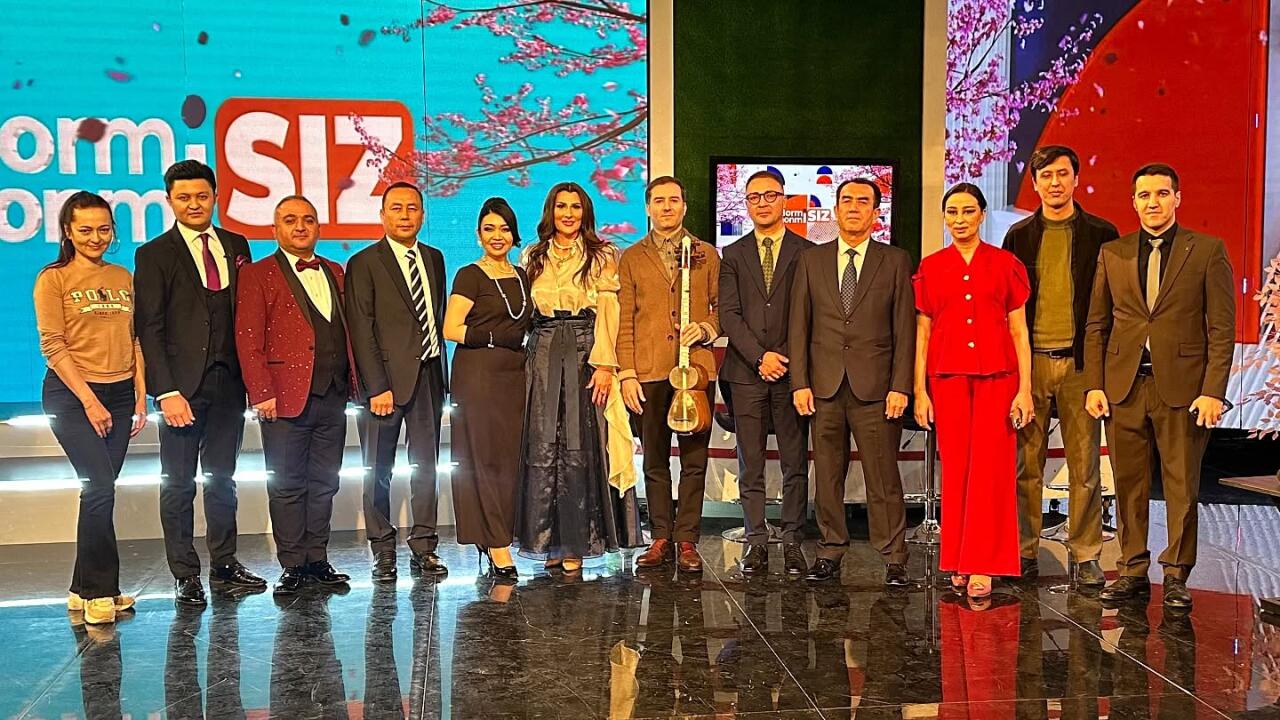 Сахиб Пашазаде выступил на узбекском телевидении и провел мастер-класс в Ташкенте