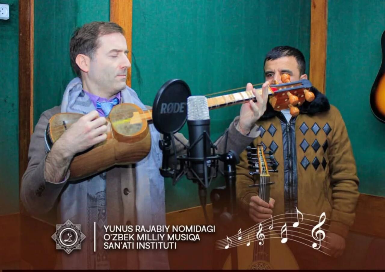 Сахиб Пашазаде выступил на узбекском телевидении и провел мастер-класс в Ташкенте