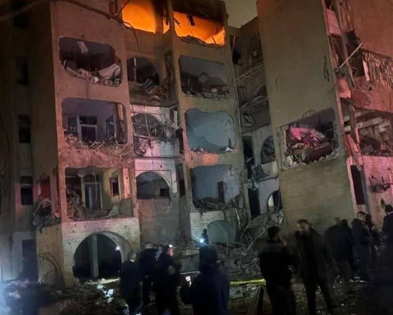 Иранская ракета попала по израильскому городе,