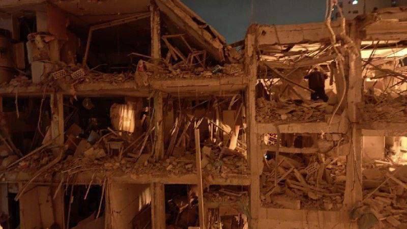 Иранская ракета попала по израильскому городе,