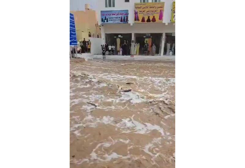 Подтопило столицу Омана