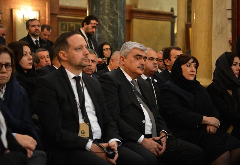 Сахиба Гафарова приняла участие в церемонии похорон Илии II