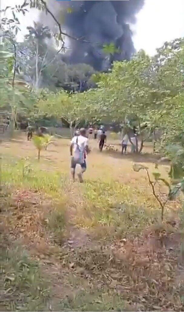 В Колумбии разбился военный самолет,