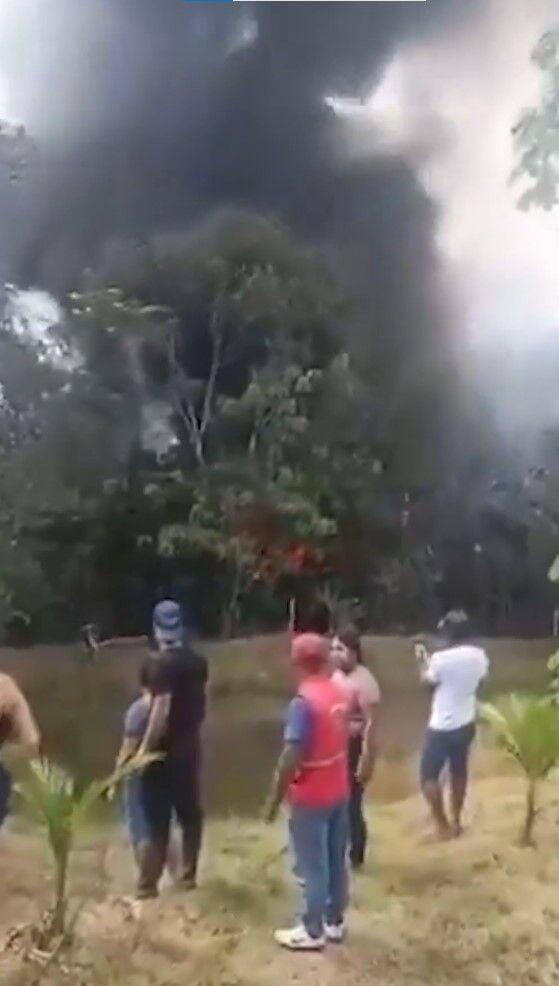 В Колумбии разбился военный самолет,