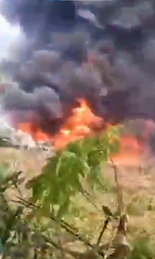 В Колумбии разбился военный самолет,