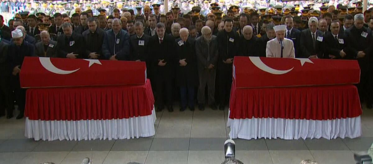 В Анкаре простились с погибшими в Катаре сотрудниками компании ASELSAN