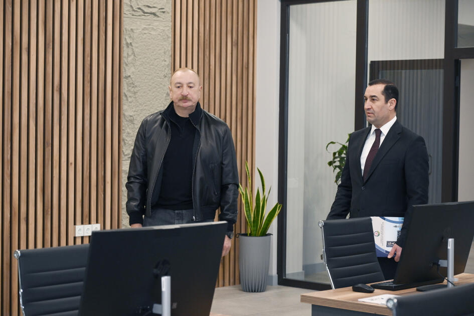 Президент Ильхам Алиев принял участие в открытии животноводческого комплекса «Ширван Агро» в Шамахы