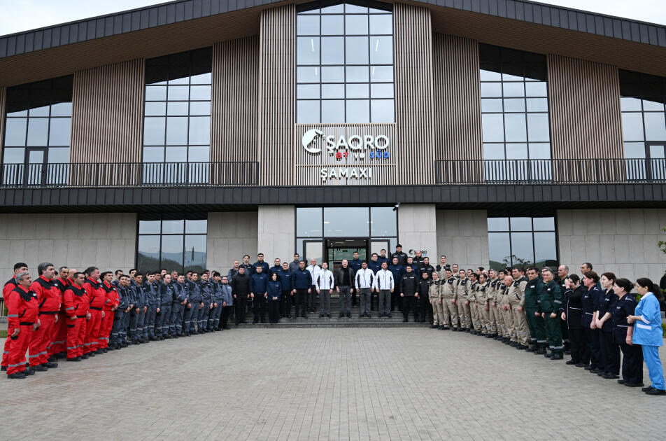 Президент Ильхам Алиев принял участие в открытии животноводческого комплекса «Ширван Агро» в Шамахы